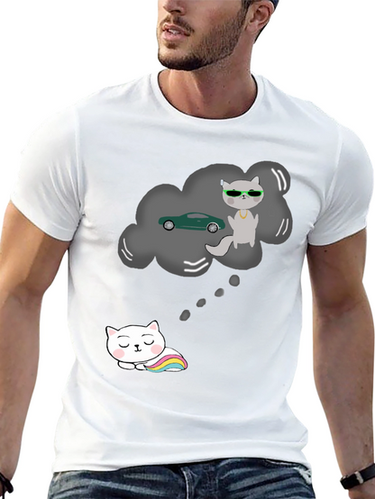 Dreaming Cat T-Shirt