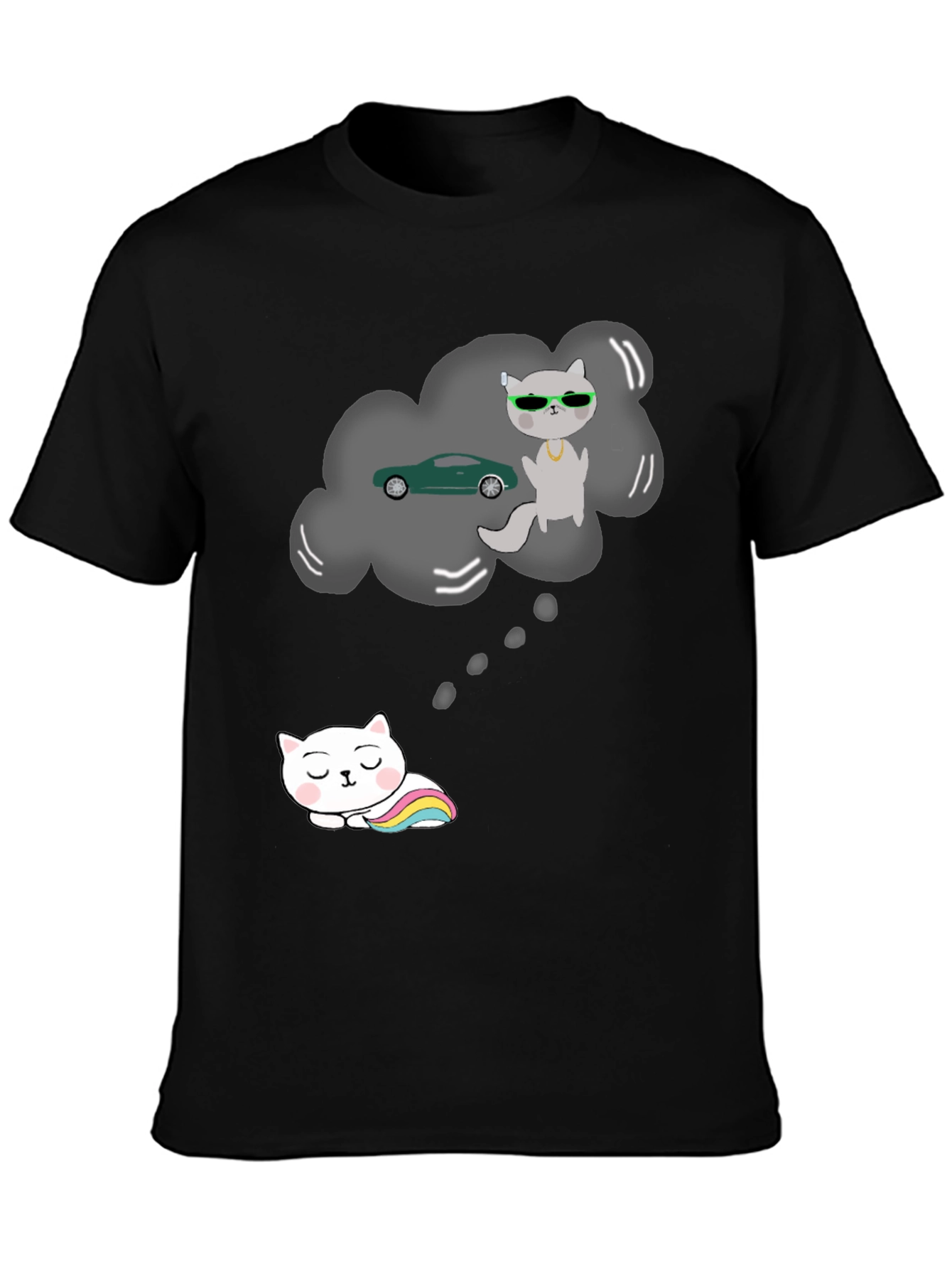 Dreaming Cat T-Shirt