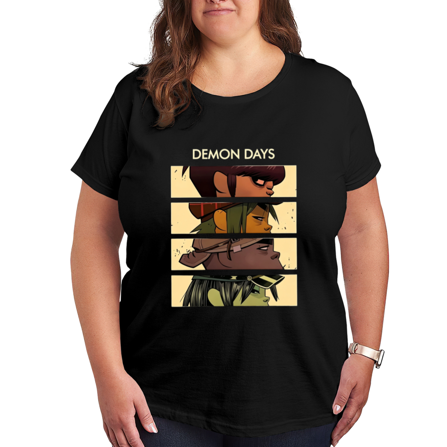 Demon Days Gorillaz Classic Album Fan T-Shirt