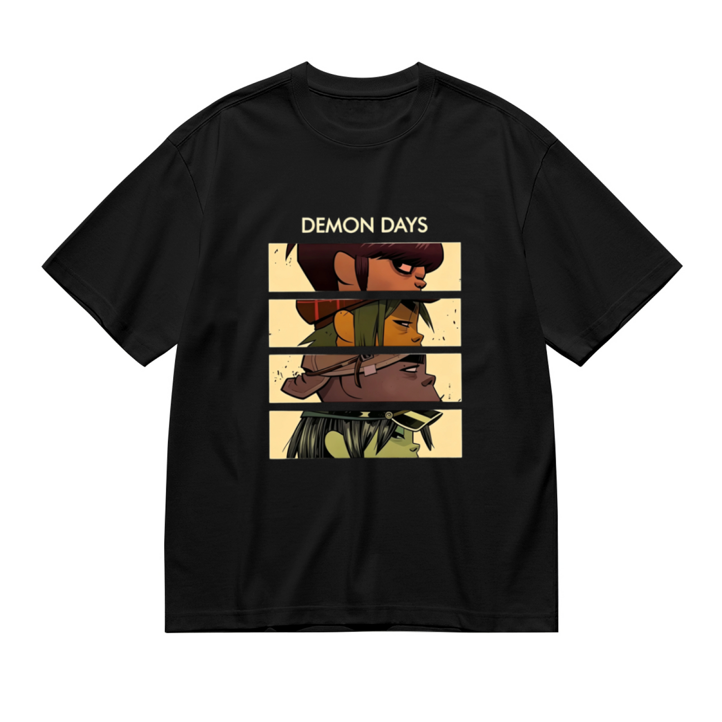 Demon Days Gorillaz Classic Album Fan T-Shirt
