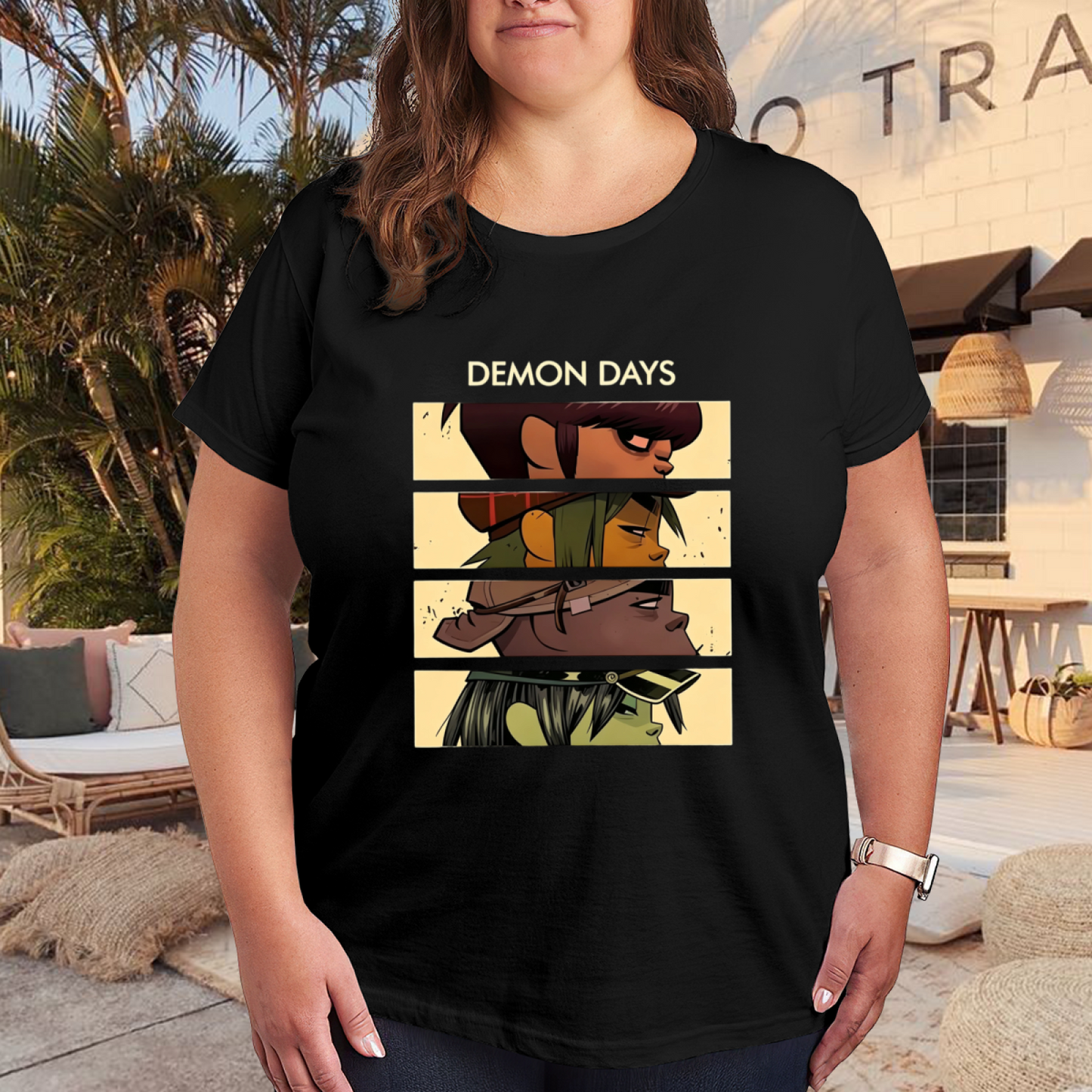 Demon Days Gorillaz Classic Album Fan T-Shirt