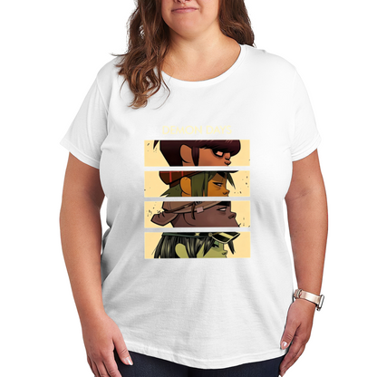 Demon Days Gorillaz Classic Album Fan T-Shirt
