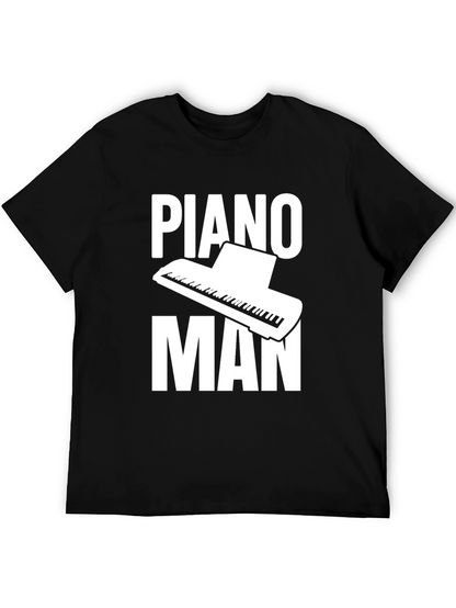 Piano Man T-Shirt - Musician Graphic Tee