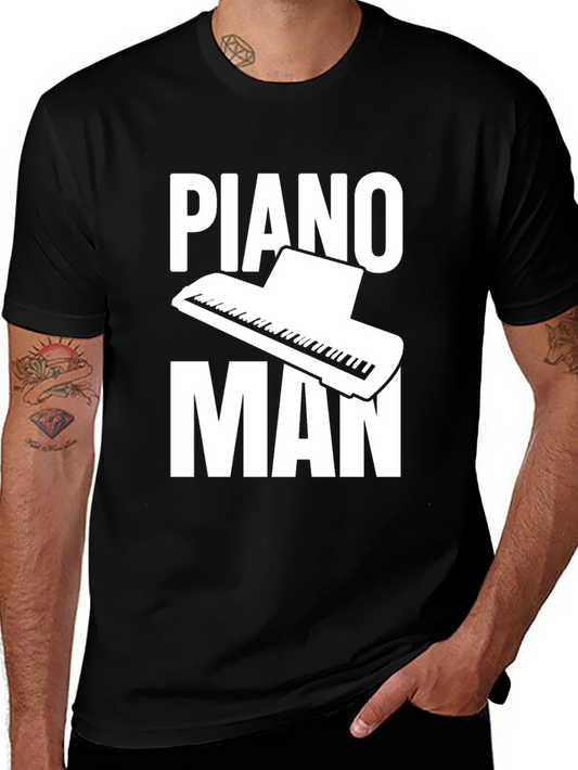 Piano Man T-Shirt - Musician Graphic Tee