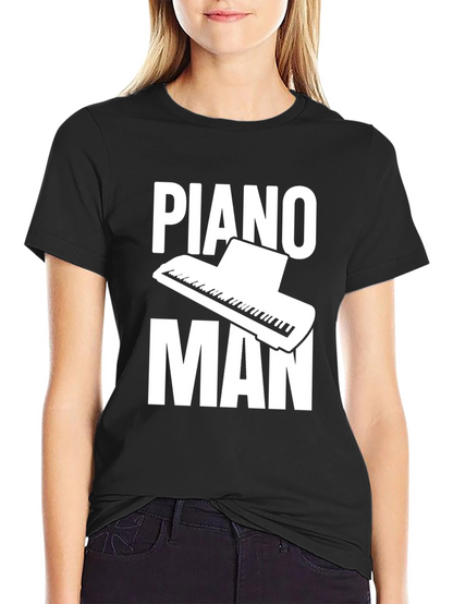 Piano Man T-Shirt - Musician Graphic Tee