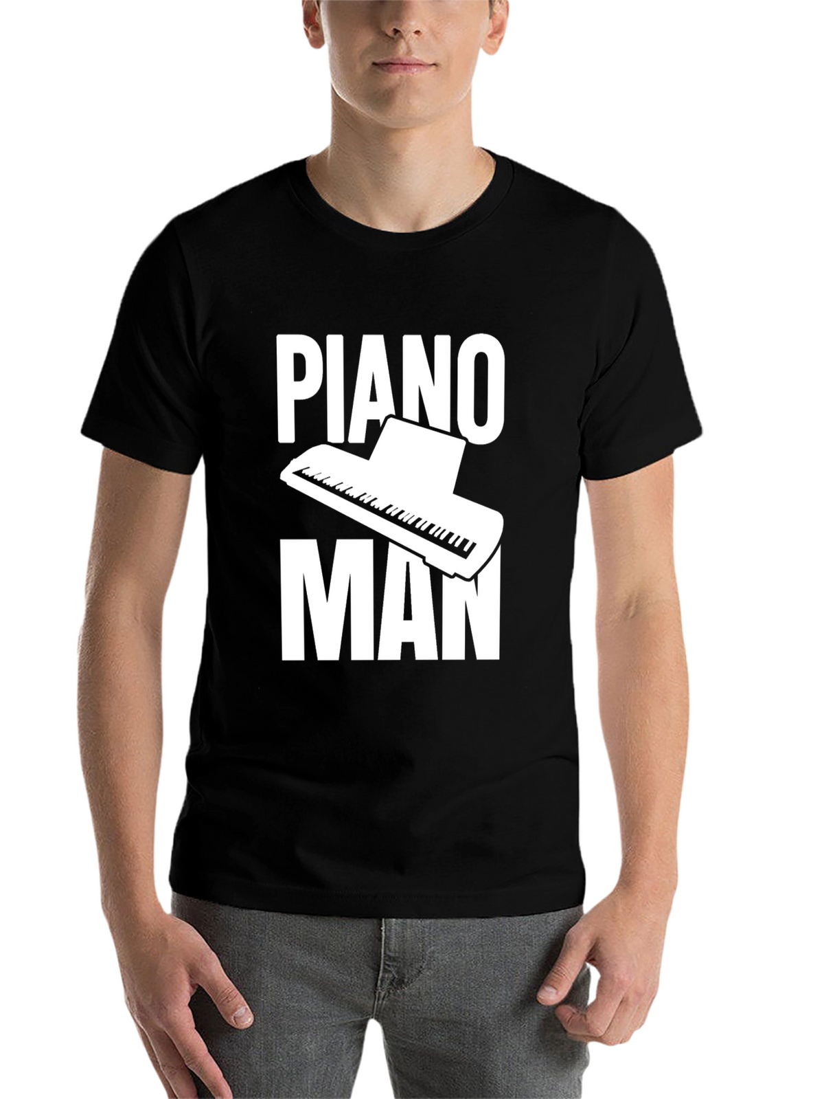 Piano Man T-Shirt - Musician Graphic Tee