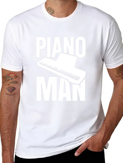 Piano Man T-Shirt - Musician Graphic Tee