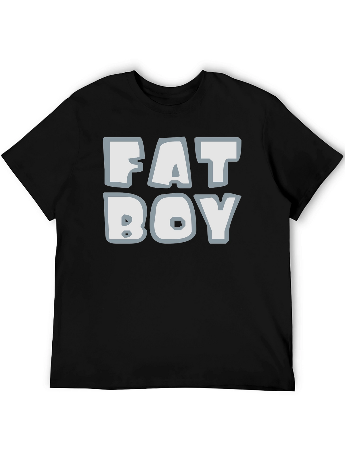 Fat Boy Graphic Tee - Bold Statement Shirt