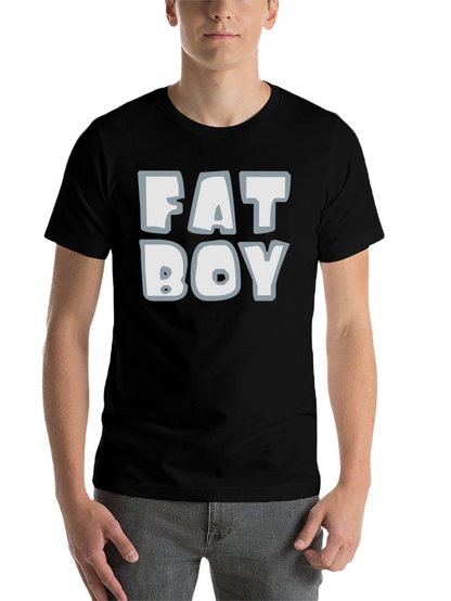 Fat Boy Graphic Tee - Bold Statement Shirt