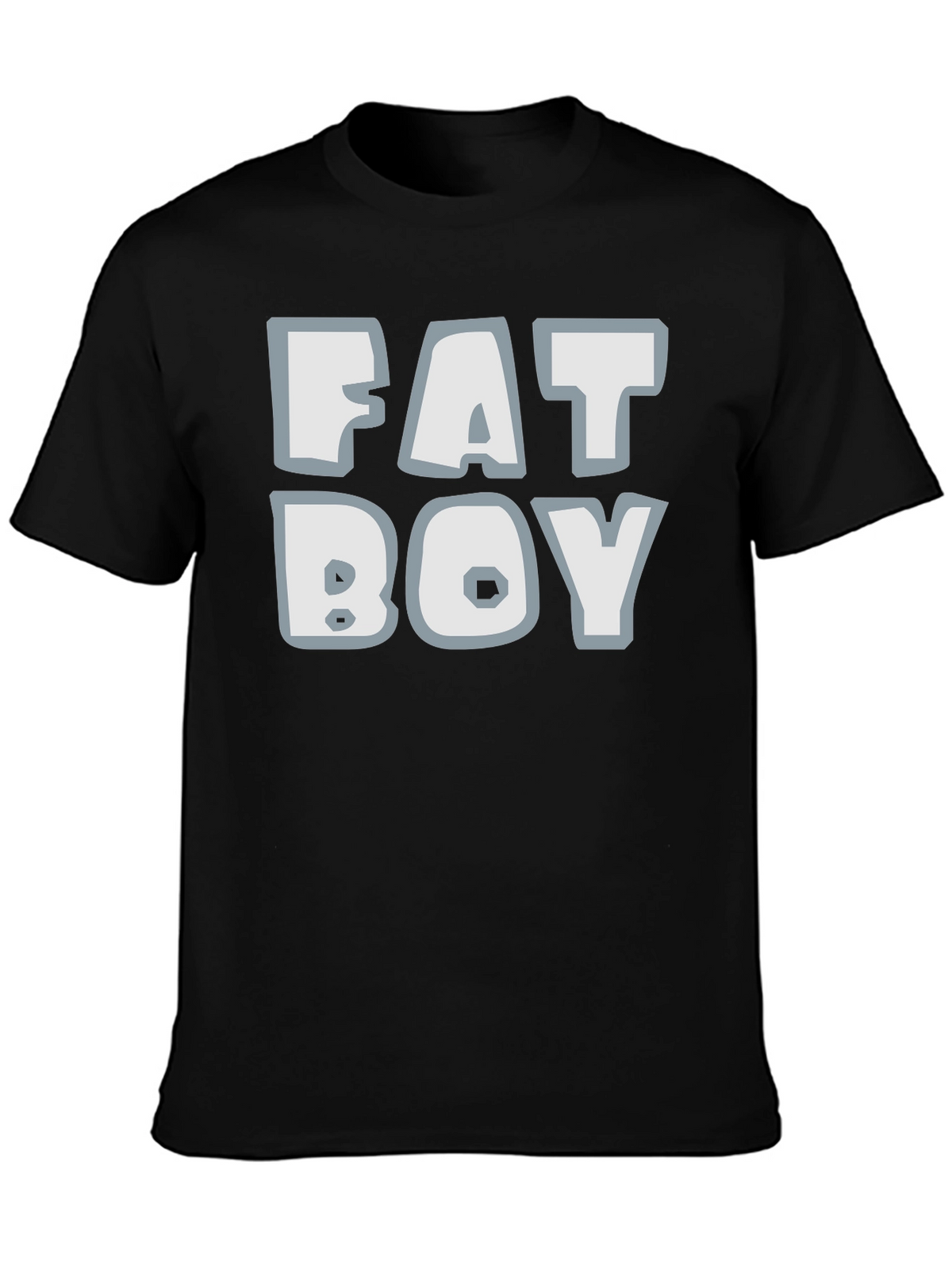 Fat Boy Graphic Tee - Bold Statement Shirt