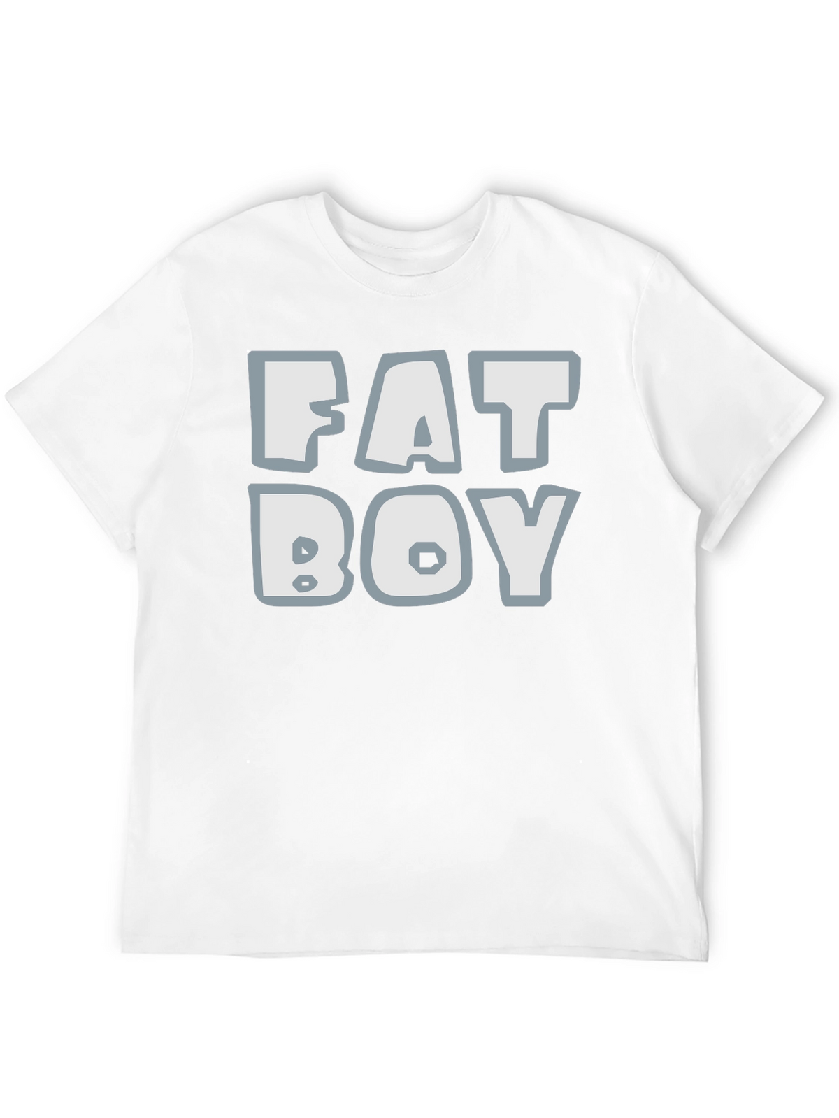Fat Boy Graphic Tee - Bold Statement Shirt