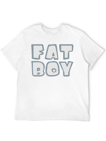Fat Boy Graphic Tee - Bold Statement Shirt
