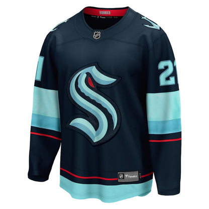 Men's Seattle Kraken Alexander Wennberg Fanatics Navy Home Breakaway Player Jersey