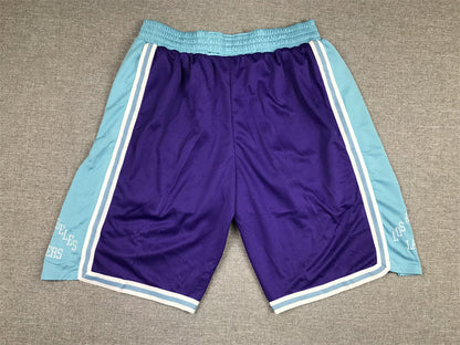 Men's Los Angeles Lakers Purple 2021/22 Basketball Shorts1 City Edition
