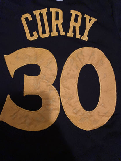 Men's Golden State Warriors Stephen Curry #30 Chinese New Year Jerseys