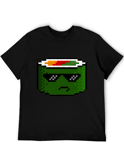 Pixel Sushi Roll T-Shirt - Cool Foodie Tee