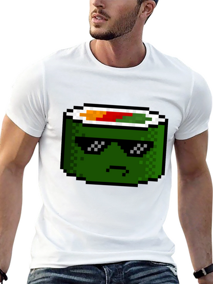 Pixel Sushi Roll T-Shirt - Cool Foodie Tee