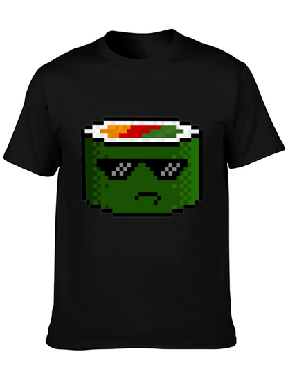 Pixel Sushi Roll T-Shirt - Cool Foodie Tee