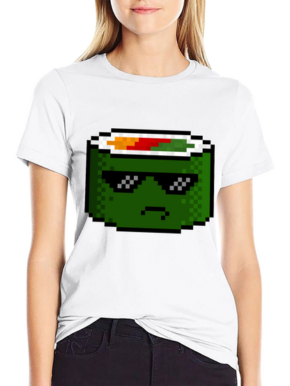 Pixel Sushi Roll T-Shirt - Cool Foodie Tee