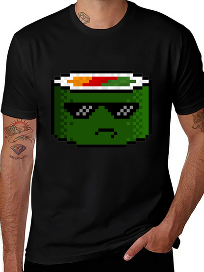 Pixel Sushi Roll T-Shirt - Cool Foodie Tee