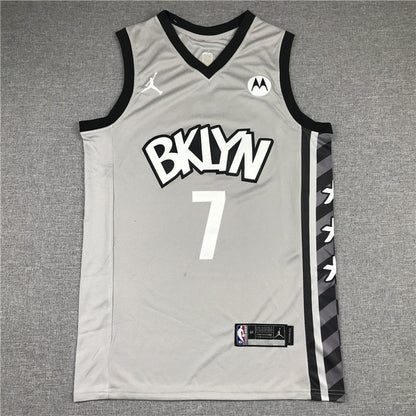 Men's Brooklyn Nets Kevin Durant Gray 2019 Fast Break Player Movement Jerseys