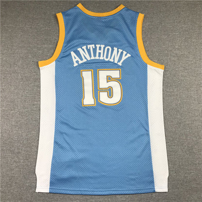 Men's Denver Nuggets Nikola Jokic #15 NBA Blue Player Jerseys