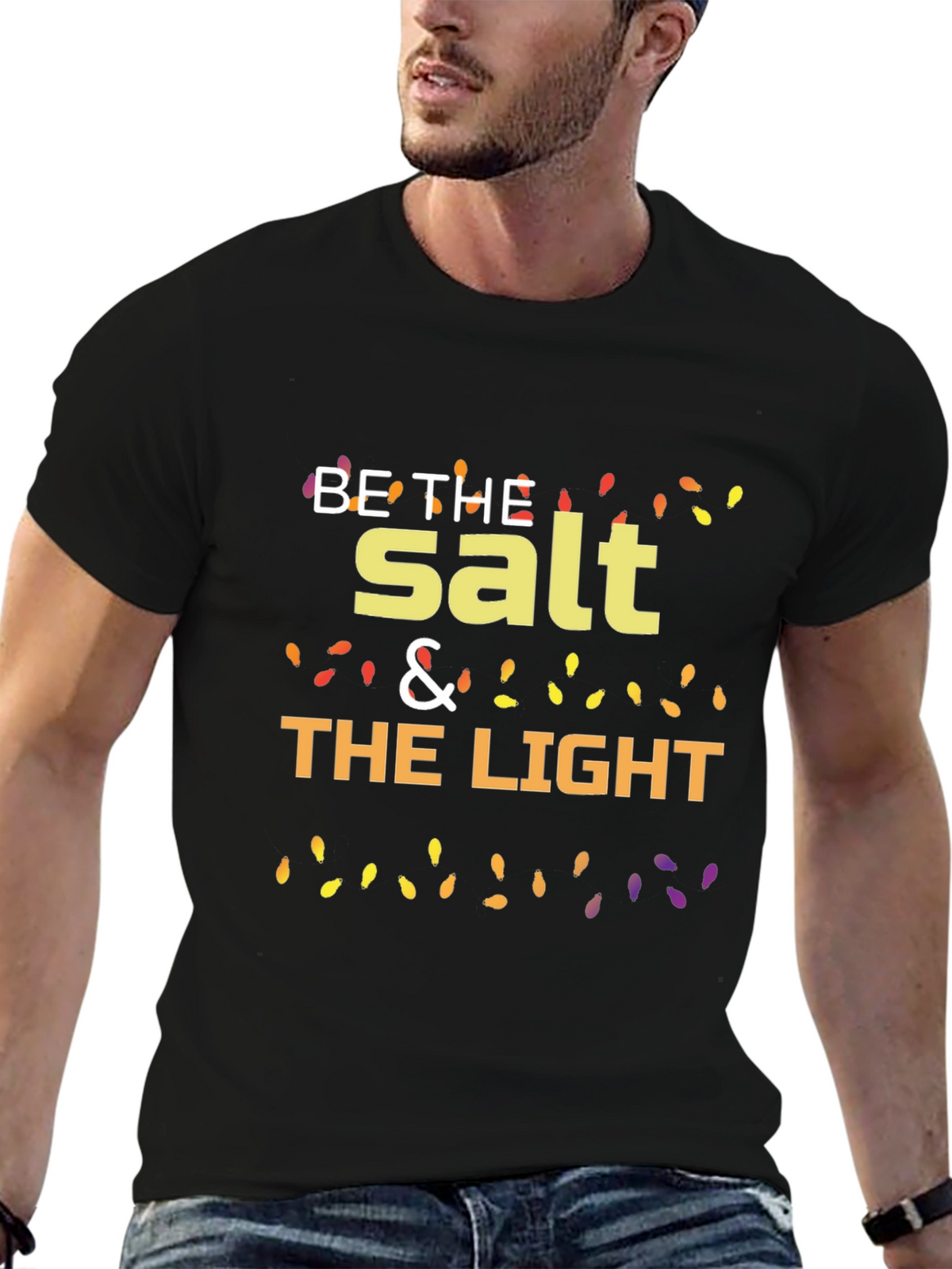 Be The Salt & Light Graphic Tee - Black