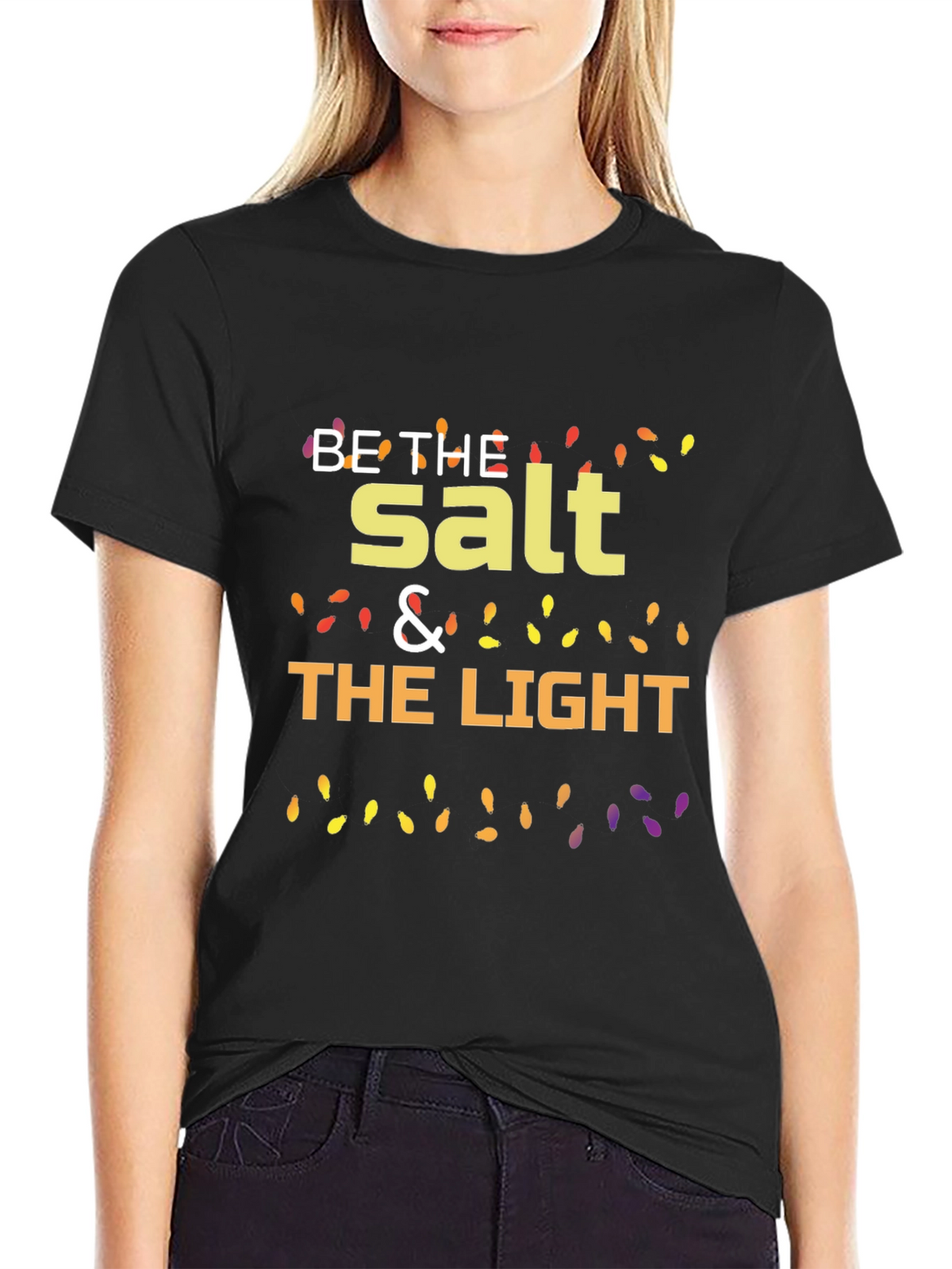 Be The Salt & Light Graphic Tee - Black