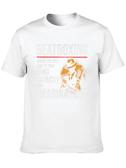 Beatboxing Lung Capacity Imagination Graphic Tee