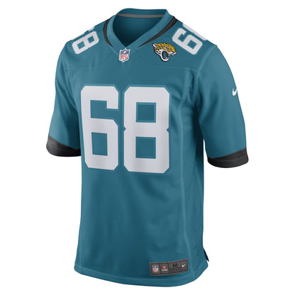 Brandon Scherff Jacksonville Jaguars Nike Game   Jersey - Teal