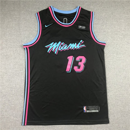Men's Miami Heat Bam Adebayo #13 Black Swingman Player Jerseys