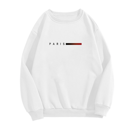 Paris Color Bar Minimal City Sweatshirt