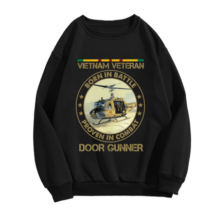 Vintage Skull Rider Motorcycle Biker Life Graphic Crewneck Sweatshirt