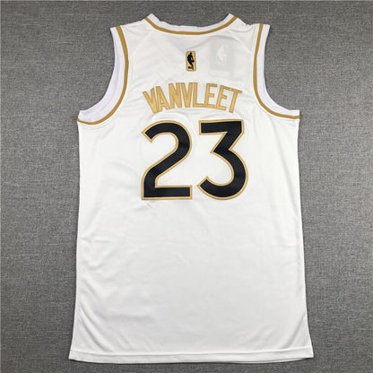 Men's Toronto Raptors Fred VanVleet White Swingman Player Jerseys