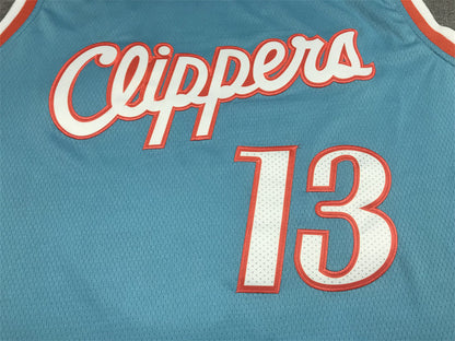 Men's LA Clippers Paul George Blue 2021/22 Swingman Jerseys - City Edition