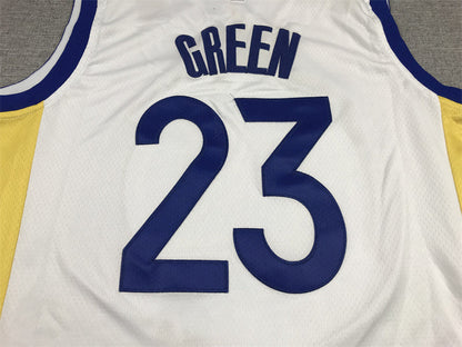 Men's Golden State Warriors Draymond Green #23 White Classic Player Jerseys