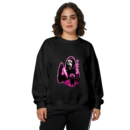 Colorful Watercolor Butterfly Wildflower Crewneck Sweatshirt