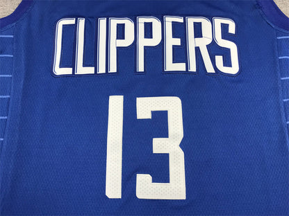 Men's LA Clippers Paul George #13 Royal 2022/23 Swingman Jerseys