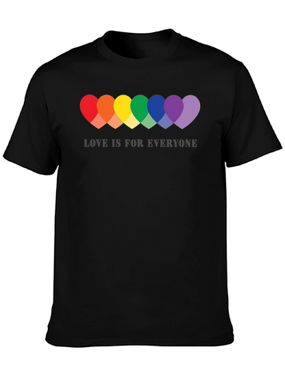 Love Is For Everyone Pride Heart T-Shirt