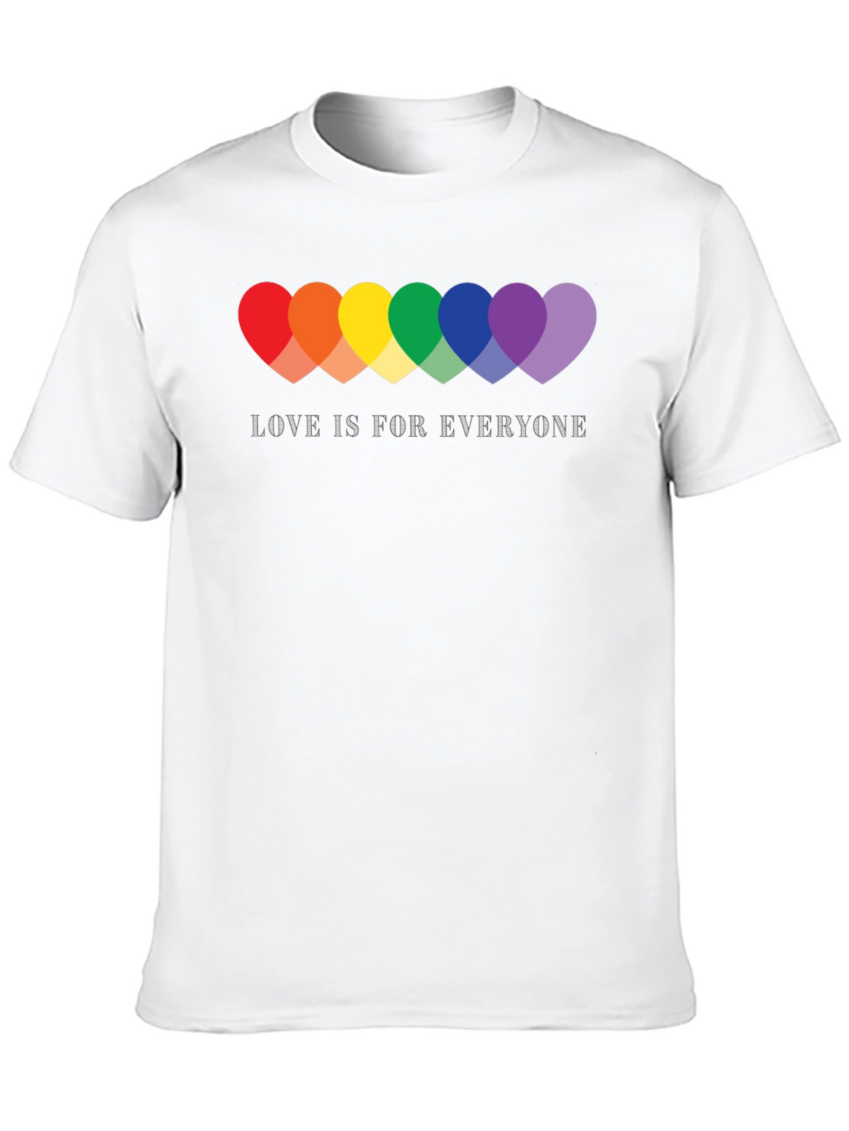 Love Is For Everyone Pride Heart T-Shirt