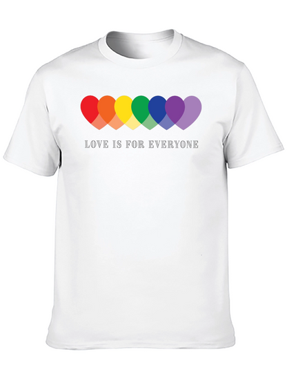 Love Is For Everyone Pride Heart T-Shirt