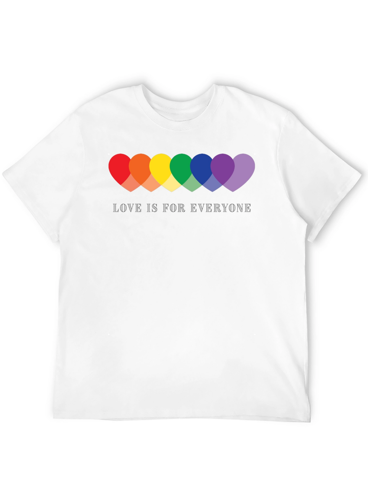 Love Is For Everyone Pride Heart T-Shirt