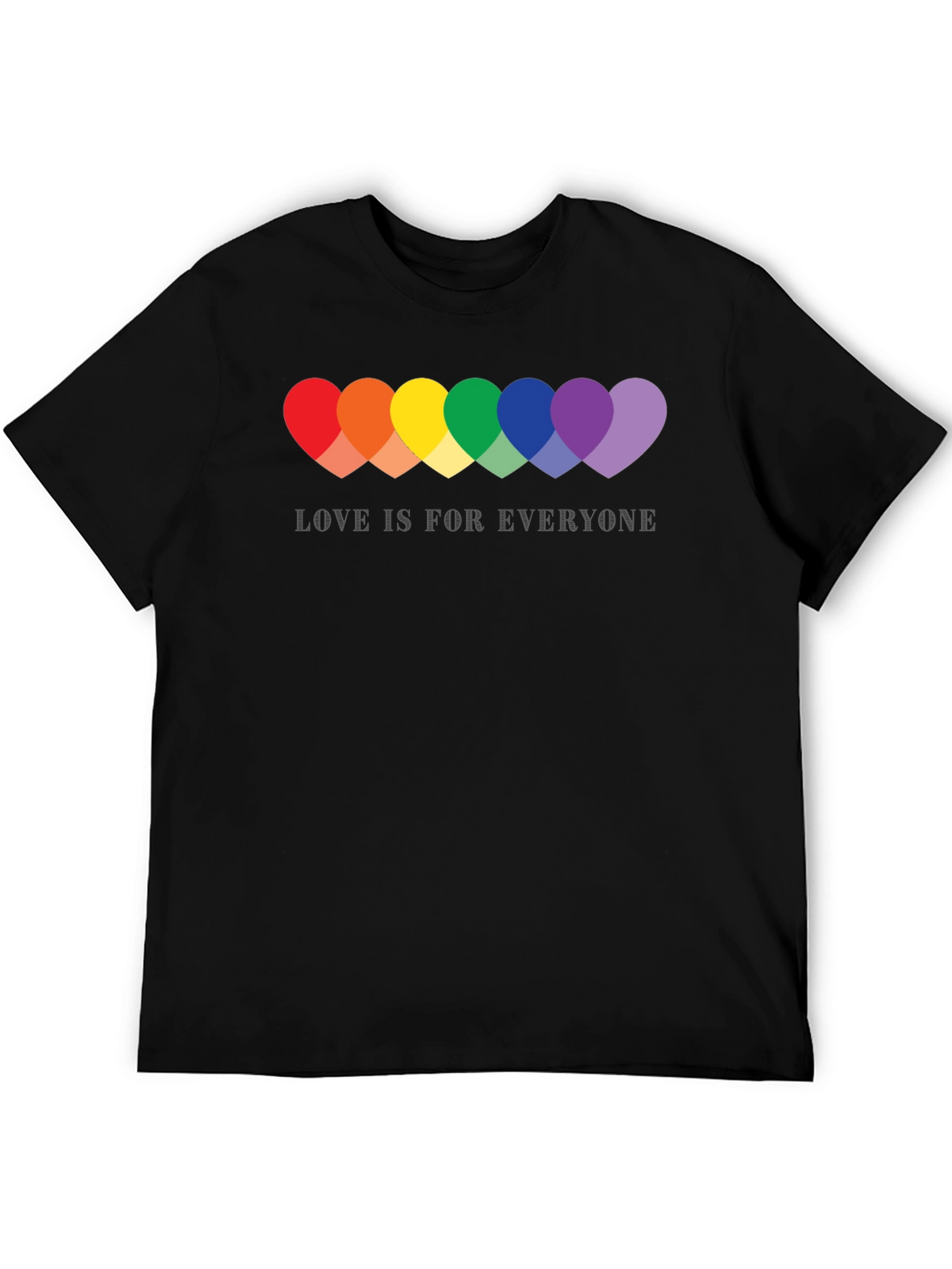 Love Is For Everyone Pride Heart T-Shirt