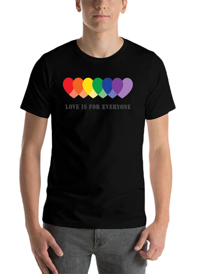 Love Is For Everyone Pride Heart T-Shirt