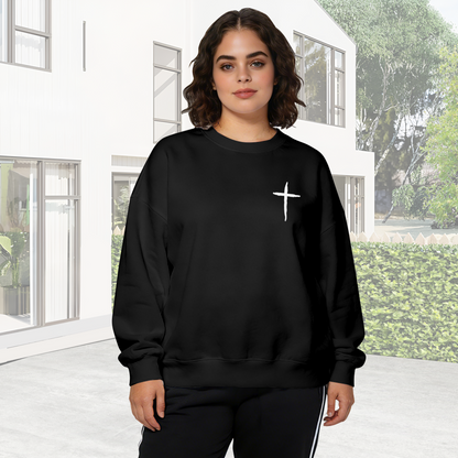 Vintage Art Pattern Casual Crewneck Sweatshirt