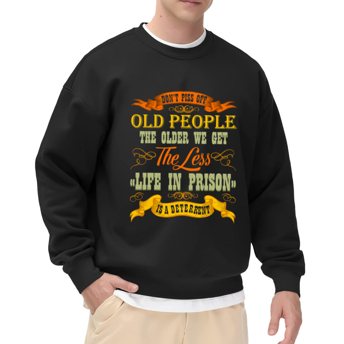 Nightshift Am I Right Funny Night Worker Meme Crewneck Sweatshirt