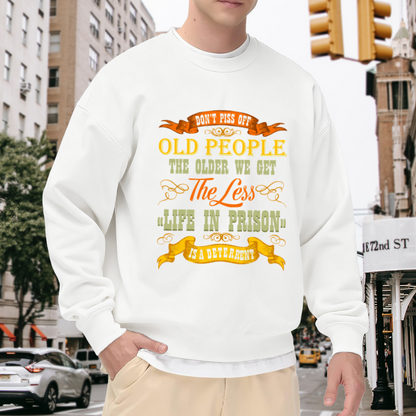 Nightshift Am I Right Funny Night Worker Meme Crewneck Sweatshirt