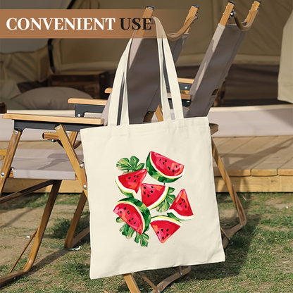 Punctuation Saves Lives Dinosaur Canvas Tote | Funny Slogan Student Large School Bag