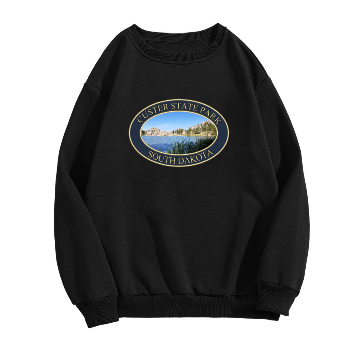 Custer State Park South Dakota Travel Souvenir Crewneck Sweatshirt