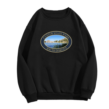 Custer State Park South Dakota Travel Souvenir Crewneck Sweatshirt